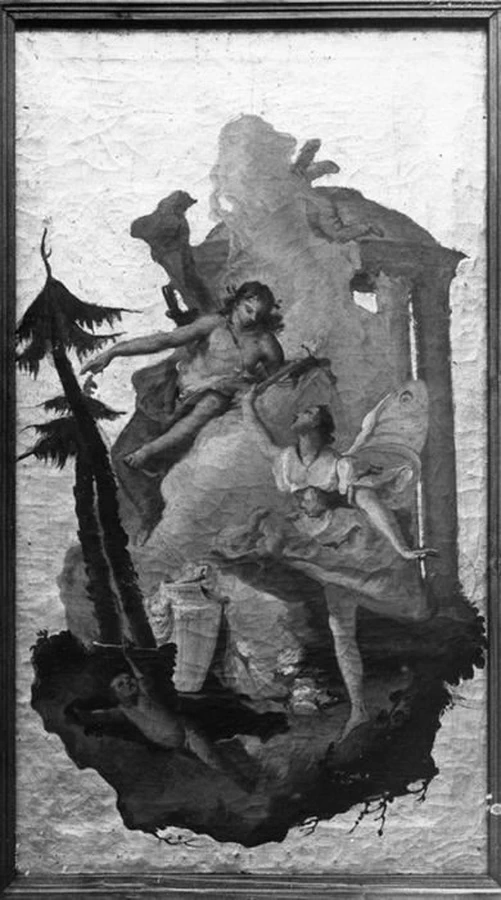 Apollo consegna all'Aurora la fiaccola della luce - Udine, Galleria d'Arte Antica